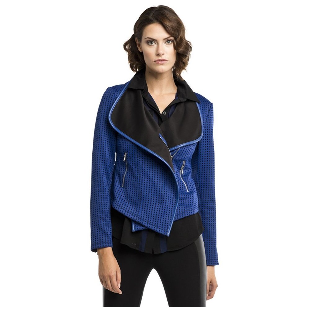 Moto chic Ramana jacket by Marisa Kenson Collection